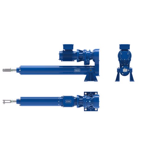 Elettrocilindro - 1N4 - 1480 series - RACO - rinforzato / industriale / per prodotti alimentari
