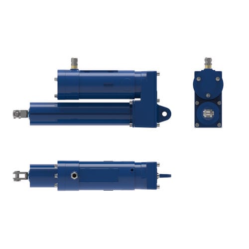 Cilindro compatto - T6C2 - 1483 series - RACO - elettrico / DC / sincrono
