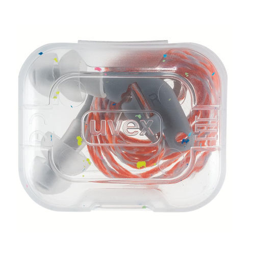 Tappi antirumore riutilizzabile - XACT-FIT - UVEX - in plastica / con cordone