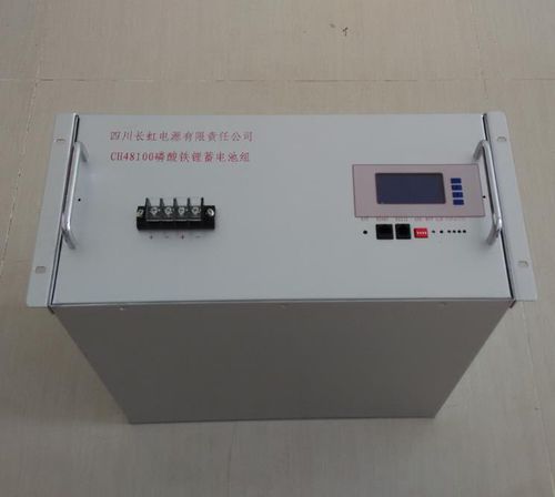 Sistema di batterie LiFePO4 - CH48100 - SICHUAN CHANGHONG BATTERY CO., LTD. - fosfato di ferro litio / Li-ion / quadrato