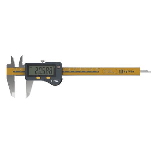 Calibro a corsoio digitale - S_Cal EVO Proximity micron - SYLVAC - in acciaio inossidabile / con trasmissione dati