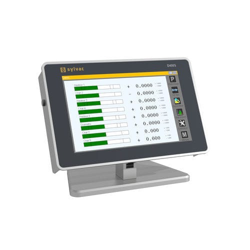 Schermo LCD - D400S - SYLVAC - touch screen / per applicazioni mediche / per l'industria automobilistica