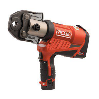Utensile per aggraffatura elettrico - RP 240 - Ridge Tool - per tubi / a batteria