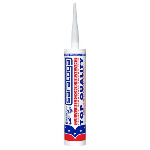 Mastice silicone - USA WHITE C.P. ANTIMUFFA - Saratoga Int Sforza - monocomponente / per applicazioni solari / per applicazioni sanitarie