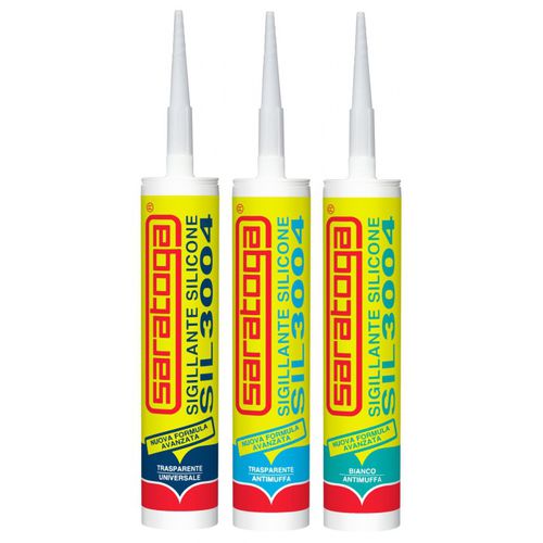 Mastice silicone - SIL 3004 - Saratoga Int Sforza - monocomponente / di tenuta