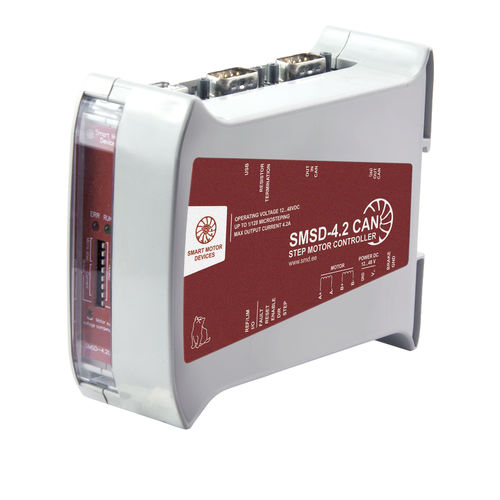 Controllore motore CANopen - SMSD-4.2CAN - Smart Motor Devices - micropasso / passo-passo a 2 fasi / DC