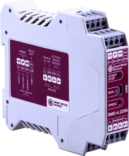 Comando di motore passo-passo - SMD-4.2DIN ver.2 - Smart Motor Devices - DC