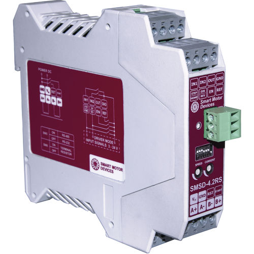 Controllore motore programmabile - SMSD-4.2RS - Smart Motor Devices - micropasso / passo-passo a 2 fasi / DC