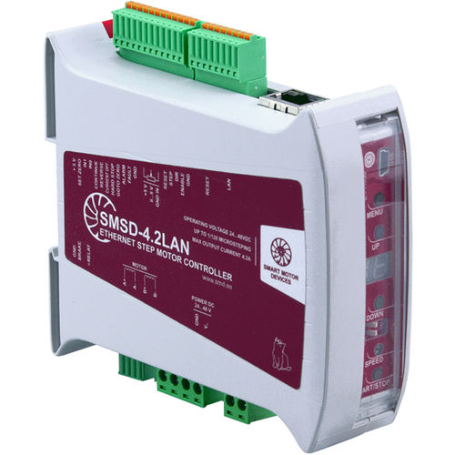 Controllore motore programmabile - SMSD-4.2LAN - Smart Motor Devices - micropasso / passo-passo a 2 fasi / DC