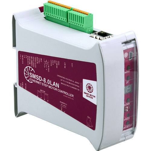Controllore motore programmabile - SMSD-8.0LAN - Smart Motor Devices - micropasso / passo-passo a 2 fasi / DC