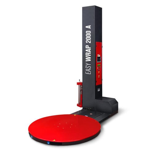 Macchina avvolgitrice semiautomatica - Easy Wrap 2000 A - ISG Pack - a tavola rotante / per pallet / per pellicola estensibile