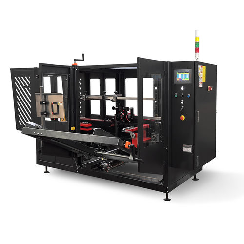Formatrice di scatole automatica - Speed Former 50 SB - ISG Pack - nastro adesivo / chiusura dal basso / a grande cadenza