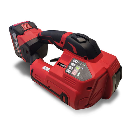 Tendireggia a batteria - Typhoon - ISG Pack - per nastro in PP-PET / per reggia plastica