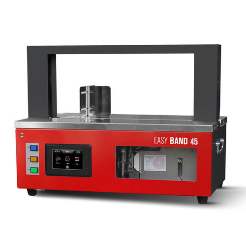 Macchina posa fascetta automatica - Easy Band 45 - ISG Pack - da tavolo / con touch screen / per l'industria tipografica