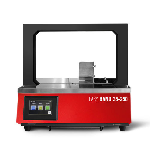 Macchina posa fascetta automatica - Easy Band 35-250 - ISG Pack - da tavolo / con touch screen / con film OPP