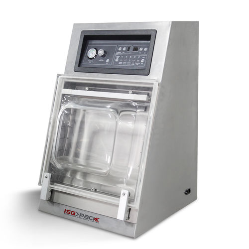 Macchina di confezionamento sottovuoto - Eco Vac 420V TB - ISG Pack - semiautomatica / a campana / verticale
