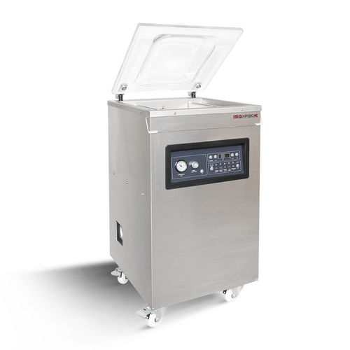 Macchina di confezionamento semiautomatica - Easy Vac 400D FT - ISG Pack - sottovuoto / a campana / compatta