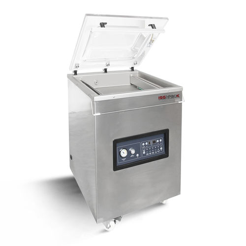 Macchina per imballaggio semiautomatica - Easy vac 500D FT - ISG Pack - sottovuoto / a campana / girevole