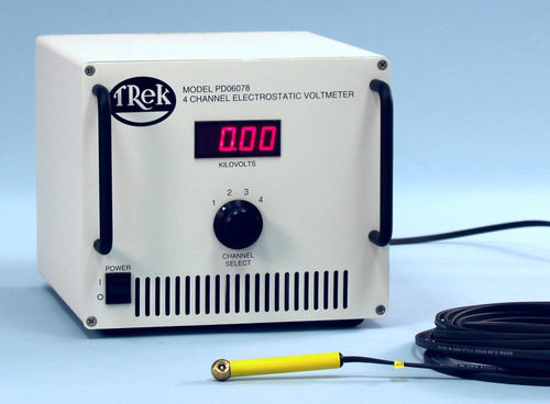 Voltmetro LCD - PD06078 - TREK, INC. - portatile / elettrostatico