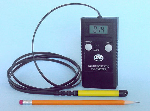 Voltmetro LCD - 876, 884 - TREK, INC. - portatile / elettrostatico