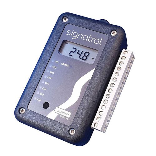 Registratore di dati universale - SL7104 - Signatrol Ltd - USB / con display LCD / con alimentazione a batteria