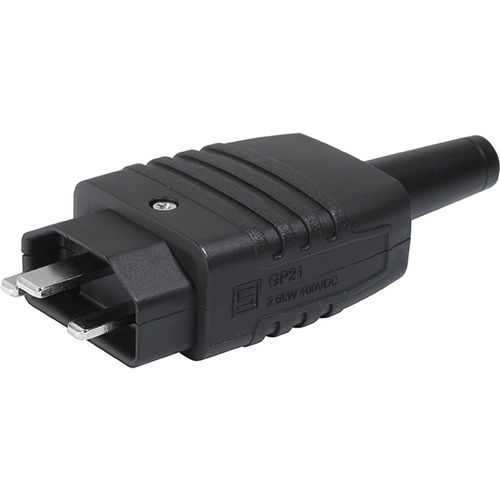 Spina elettrica fissa - GP21 - SCHURTER - 3 poli / IEC