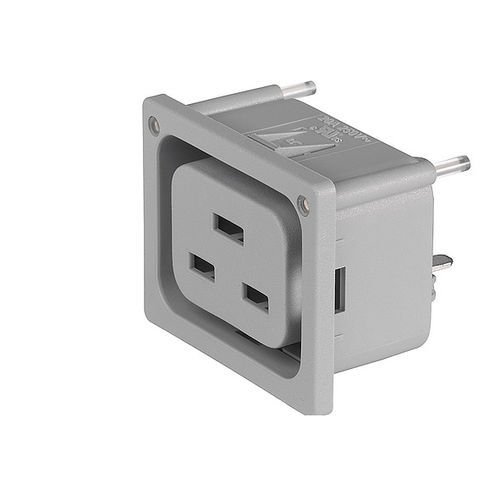 Connettore di alimentazione elettrica - 4797-5 - SCHURTER - a scatto / in termoplastica / IP40