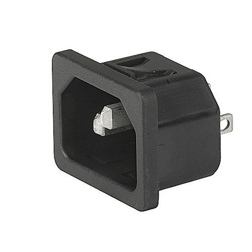 Presa elettrica da montare su pannelli - 6100-4 - SCHURTER - IP54 / IP30 / 3 poli