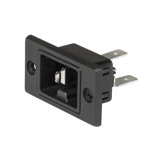 Presa elettrica da montare su pannelli - GI21 - SCHURTER - 3 poli / ad avvitamento / IEC