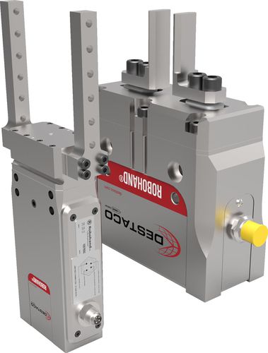 Pinza di presa elettrica - DPE series - DE-STA-CO - parallela / a 2 griffe / per movimentazione