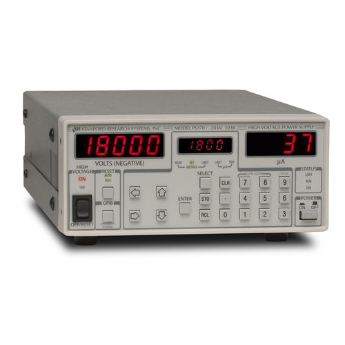 Alimentatore elettrico da tavolo - PS300 series - Stanford Research Systems - AC/DC / programmabile / ad alta tensione