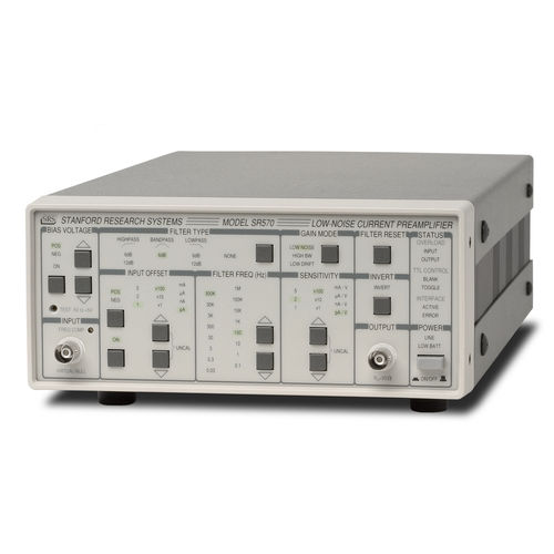 Preamplificatore di corrente - SR570  - Stanford Research Systems - benchtop / a basso rumore