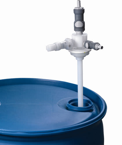 Sistema di dosaggio per prodotti chimici - max. 49 °C, max. 120 psig | DrumQuik® UDA - CPC - Colder Products Company