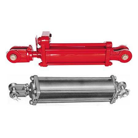 Cilindro idraulico - DCR series, DR series - Cross Manufacturing - a tiranti / a doppio effetto