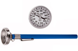 Termometro bimetallico - PT - Tel-Tru Manufacturing - analogico / con quadrante / tascabile
