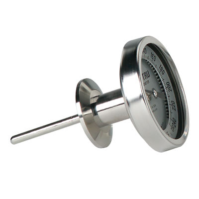 Termometro bimetallico - SGT - Tel-Tru Manufacturing - analogico / con quadrante / con flangia