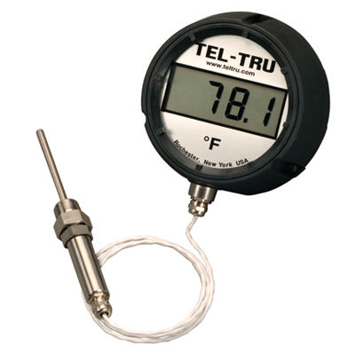 Termometro con sonda - ND4R - Tel-Tru Manufacturing - digitale / per montaggio in superficie / industriale