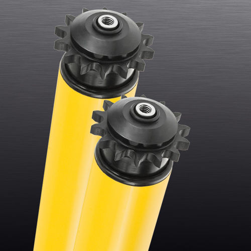 Rullo trasportatore con trasmissione a catena - BETA3 1R-1RF - roll-ven spa - a comandi / in PVC / in termoplastica