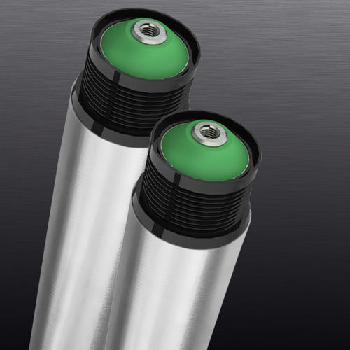 Rullo trasportatore con trasmissione a cinghia - Beta3 1PV (POLY-V) - roll-ven spa - in PVC / in termoplastica / in acciaio