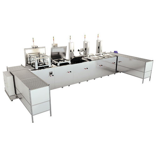 Sistema di pulizia vasche multiple - UltraTecno - ad ultrasuoni / a immersione / manuale