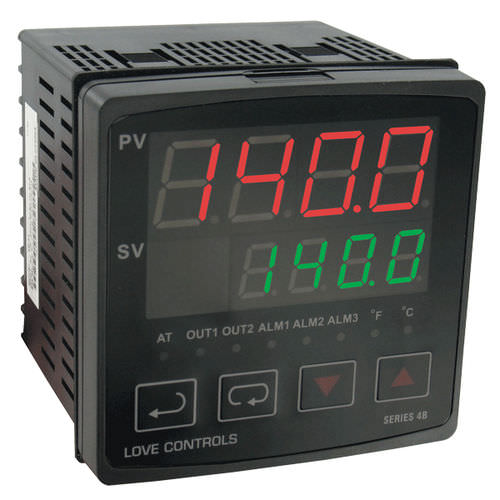 Regolatore di temperatura con display LED - 4B series - DWYER - PID / di processo / per caldaia