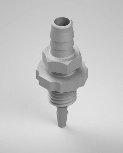 Raccordo pneumatico - F3100 series - AIR Logic - scanalato / in polipropilene / in nylon