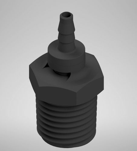 Raccordo pneumatico - F33508 series - AIR Logic - filettato / scanalato / in silicone