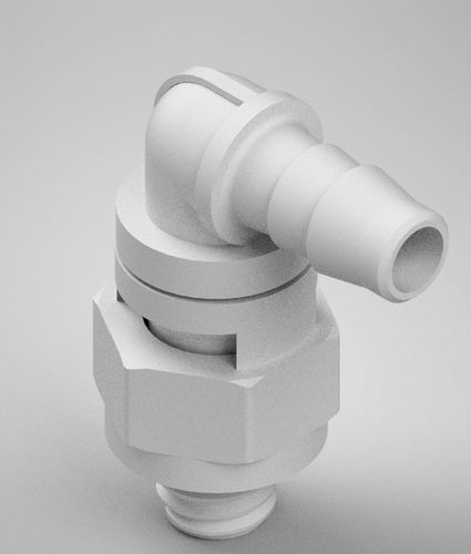 Raccordo pneumatico - F21548 series - AIR Logic - ad avvitamento / scanalato / a gomito