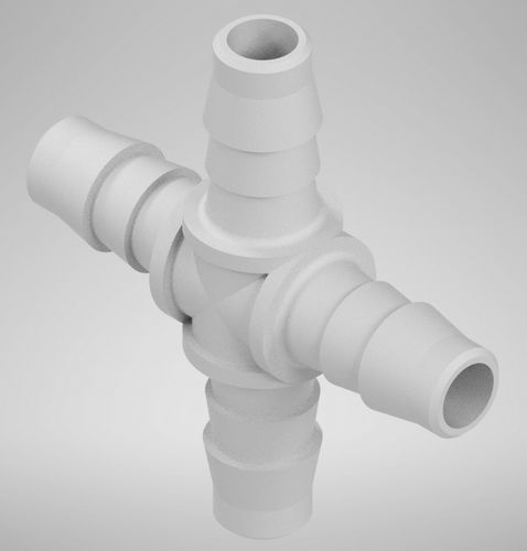 Raccordo pneumatico - F31468 series - AIR Logic - scanalato / a croce / in polipropilene