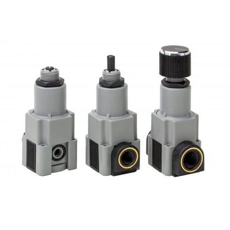 Regolatore di pressione senza sfiato - NR4060 series - AIR Logic - a membrana / monostadio / in plastica