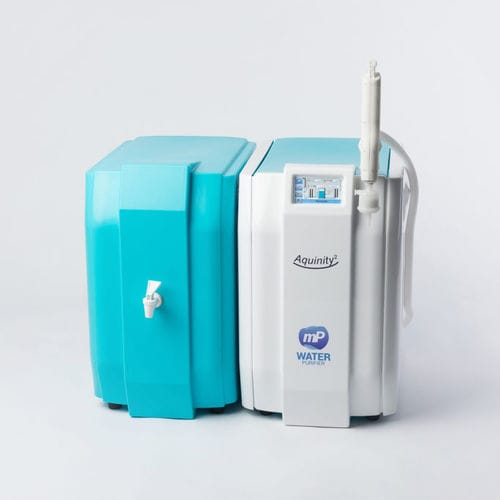 Unità di purificazione di acqua ultrapura per laboratorio - Aquinity² P35 / P70 - MembraPure - a osmosi inversa / compatta