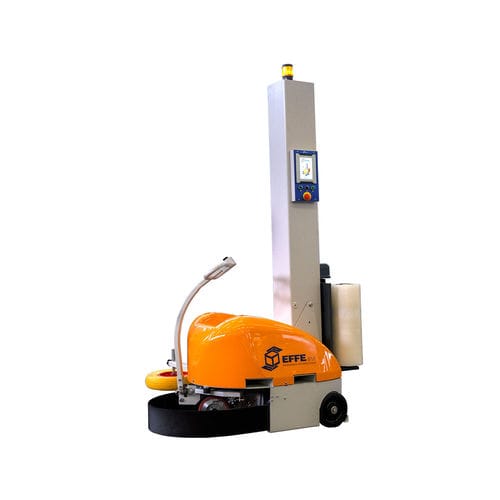 Robot avvolgitore verticale - Oscar Touch V.3 - EFFE3TI Packaging Technologies - semiautomatico / con freno elettromagnetico / per pallet