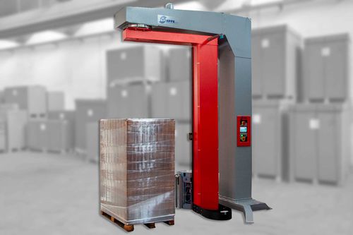 Avvolgitrice fasciapallet a braccio rotante - Rotax S3350 Touch - EFFE3TI Packaging Technologies - semiautomatica / per l'industria alimentare e delle bevande / per la logistica