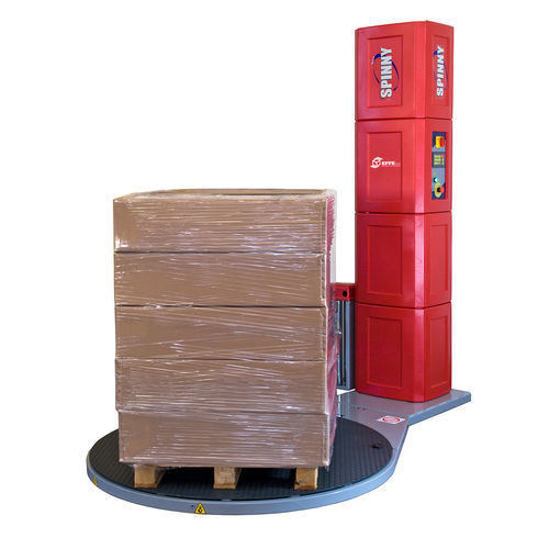 Avvolgitrice fasciapallet a tavola rotante - Spinny S140 - EFFE3TI Packaging Technologies - semiautomatica / per l'industria alimentare e delle bevande / per applicazioni industriali